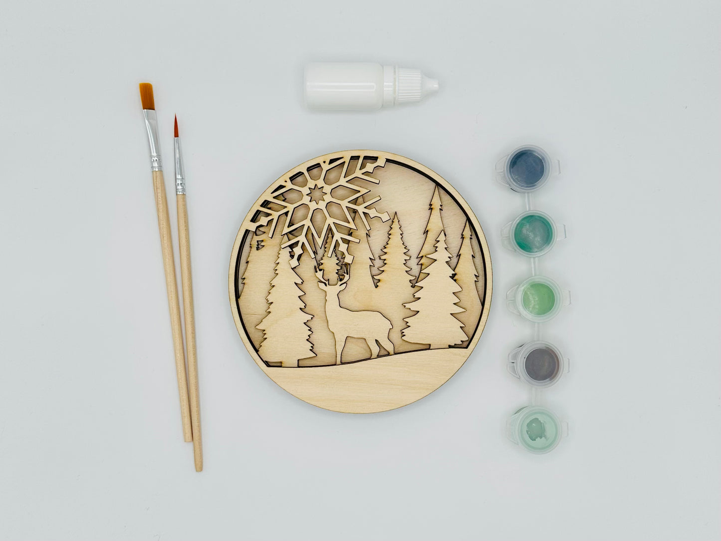 Colouring mini kit "Christmas night"