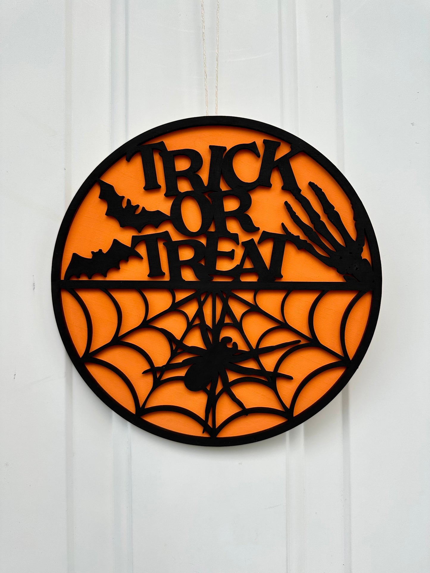 Colouring kit "Trick or Treat sign"