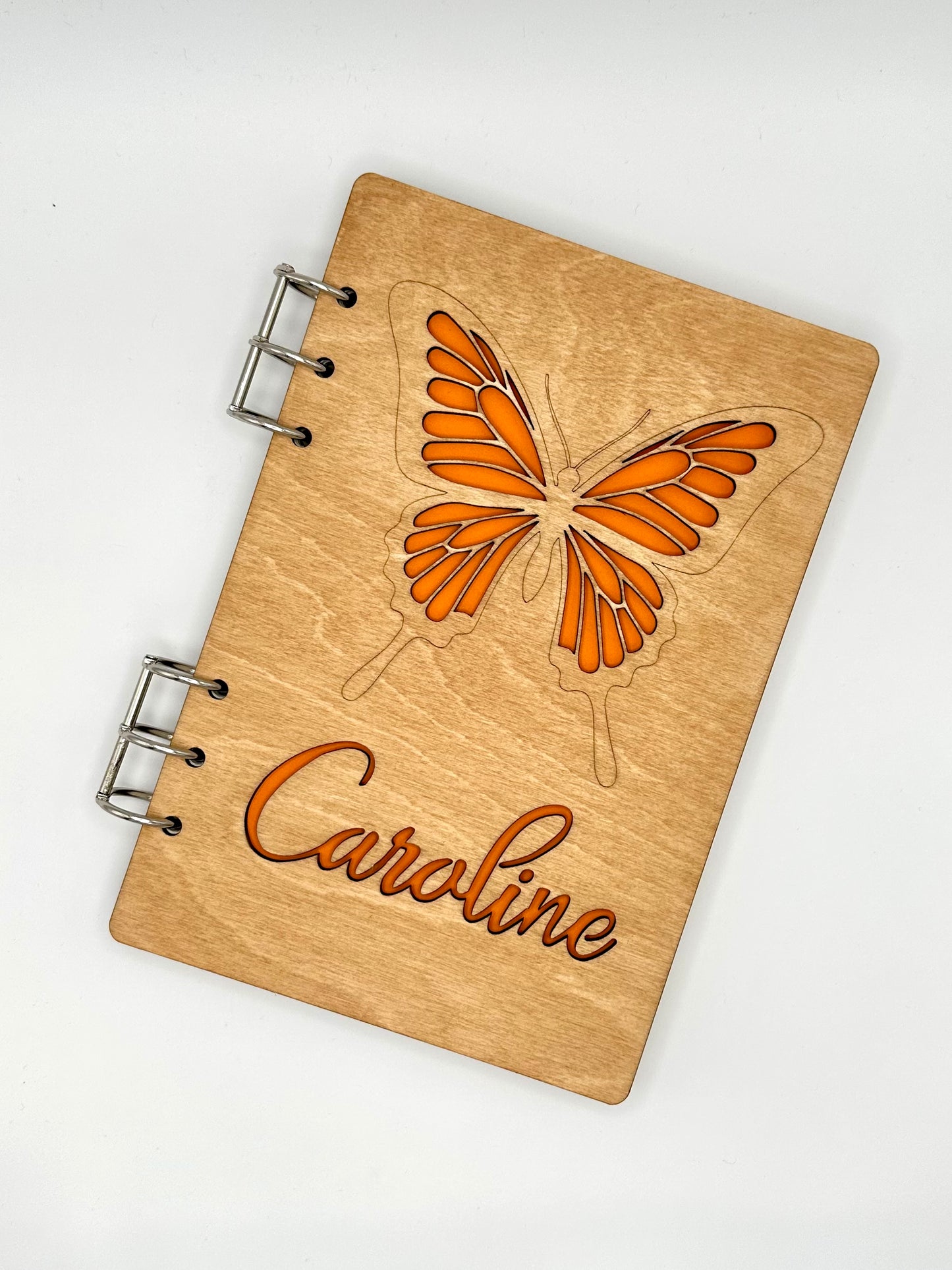 Notebook with customized cover