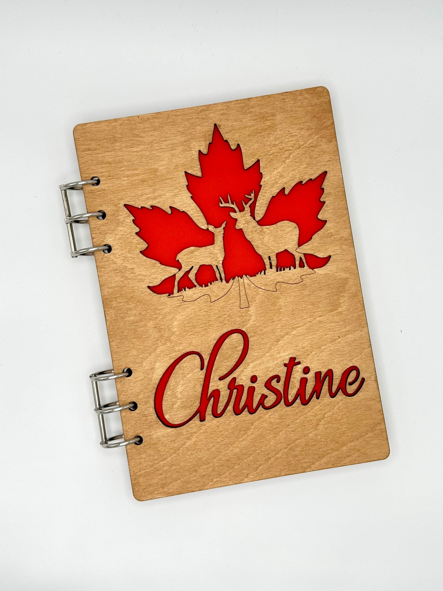 Notebook with customized cover