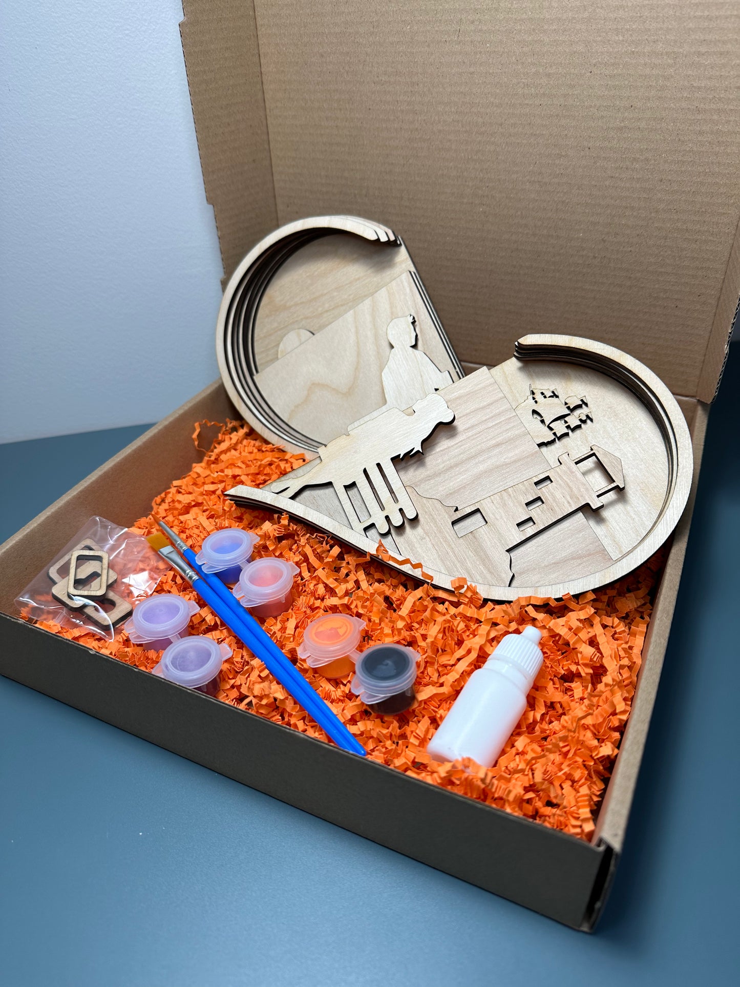 Couple colouring kit "Sunset"