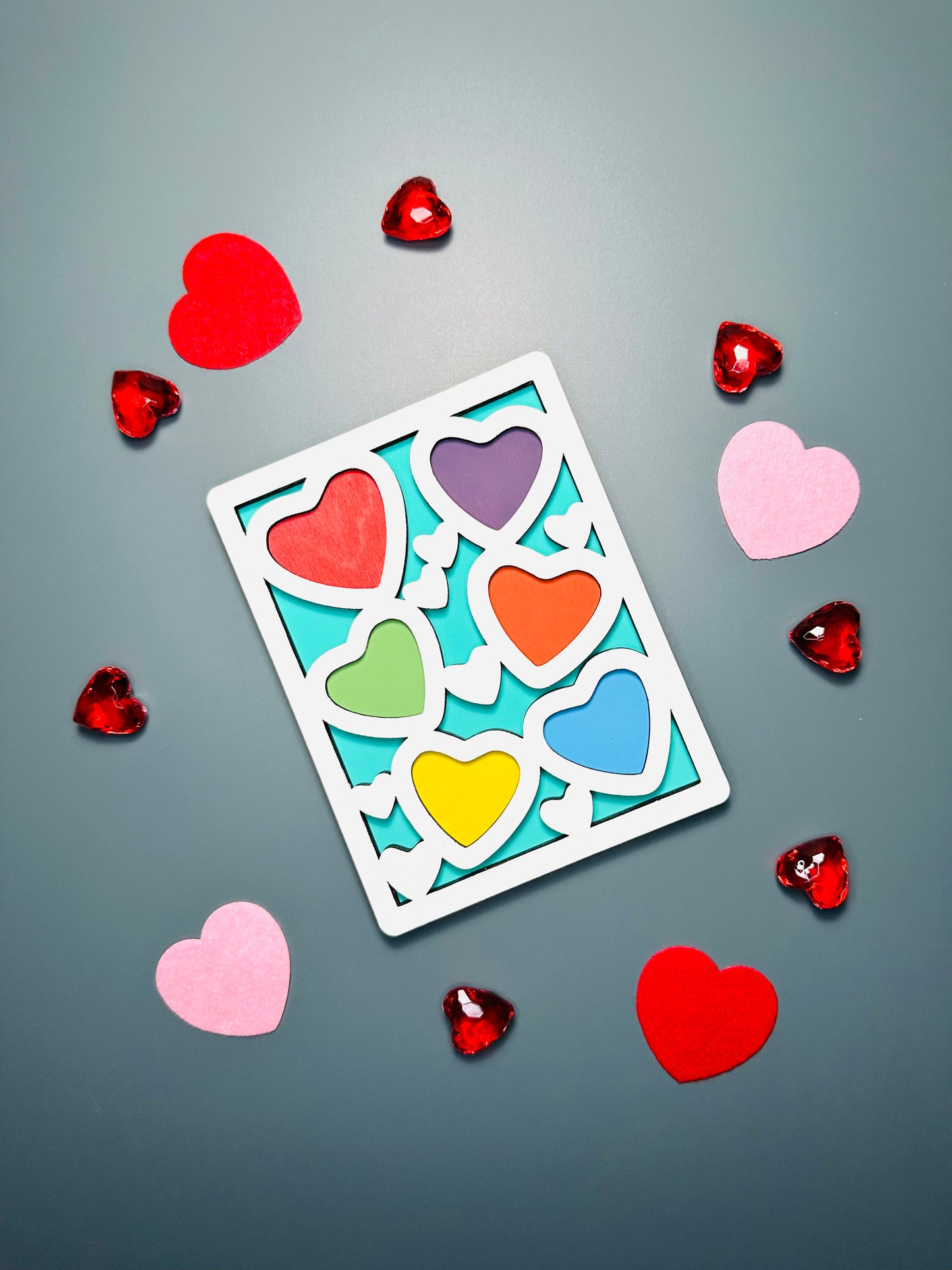 Colouring kit "Happy valentine"