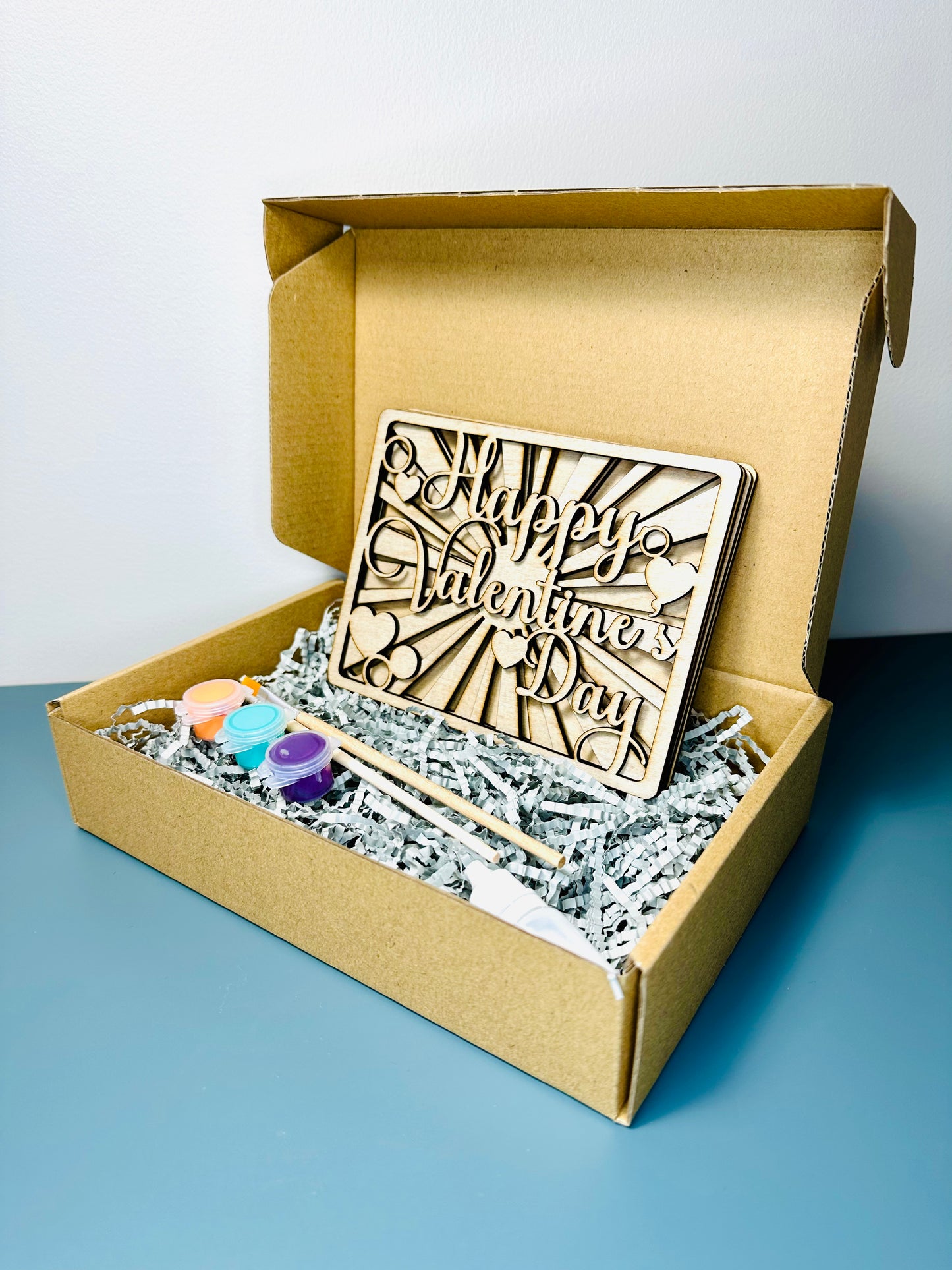 Colouring kit "Bright valentine"