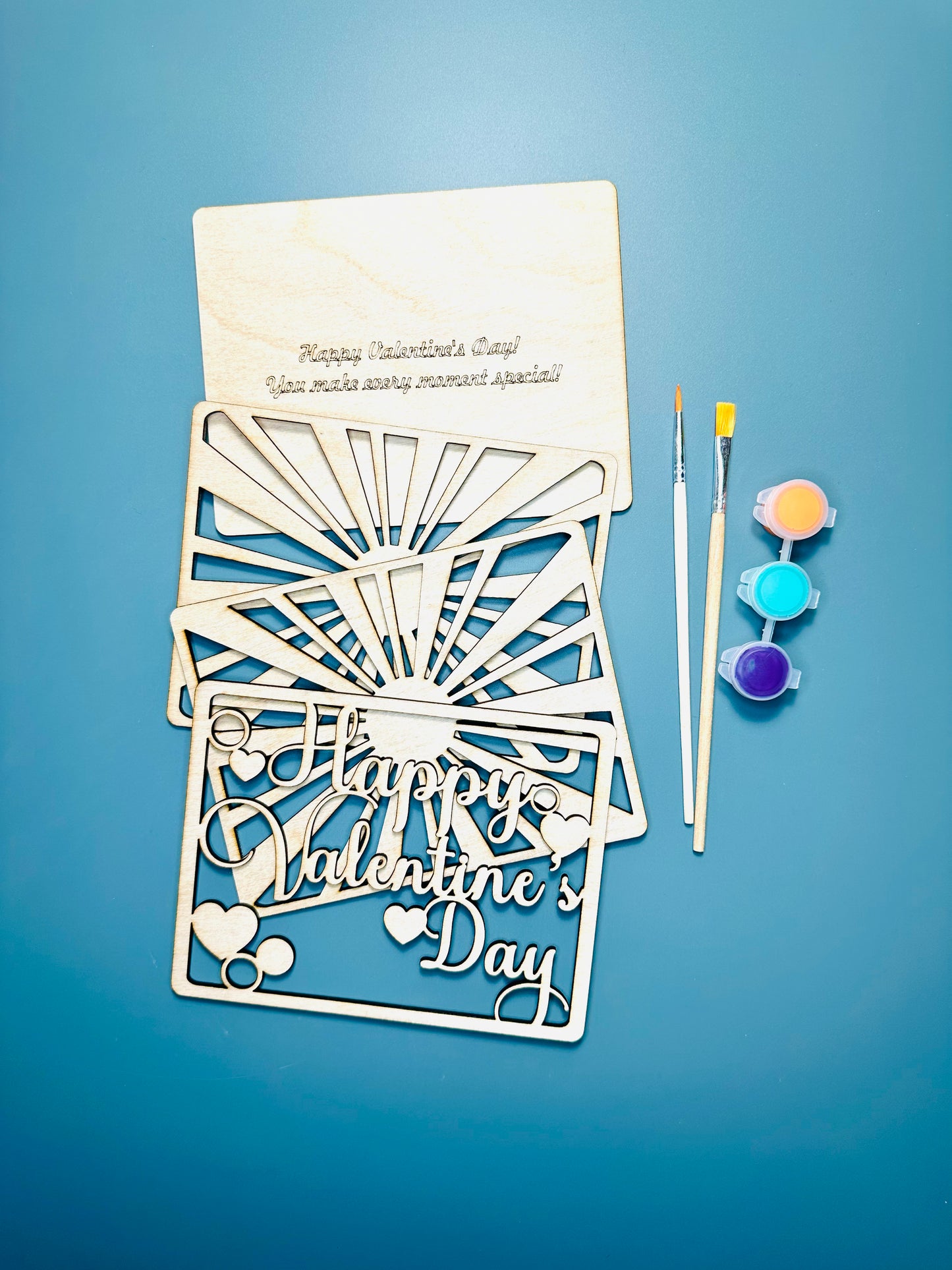 Colouring kit "Bright valentine"