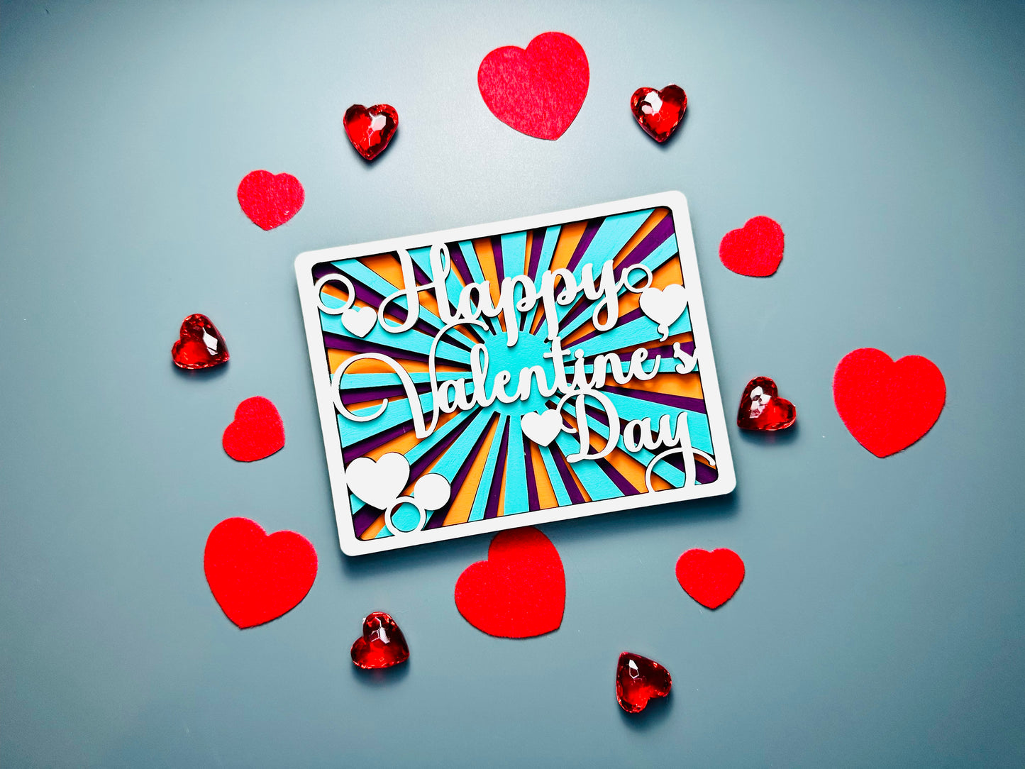 Colouring kit "Bright valentine"