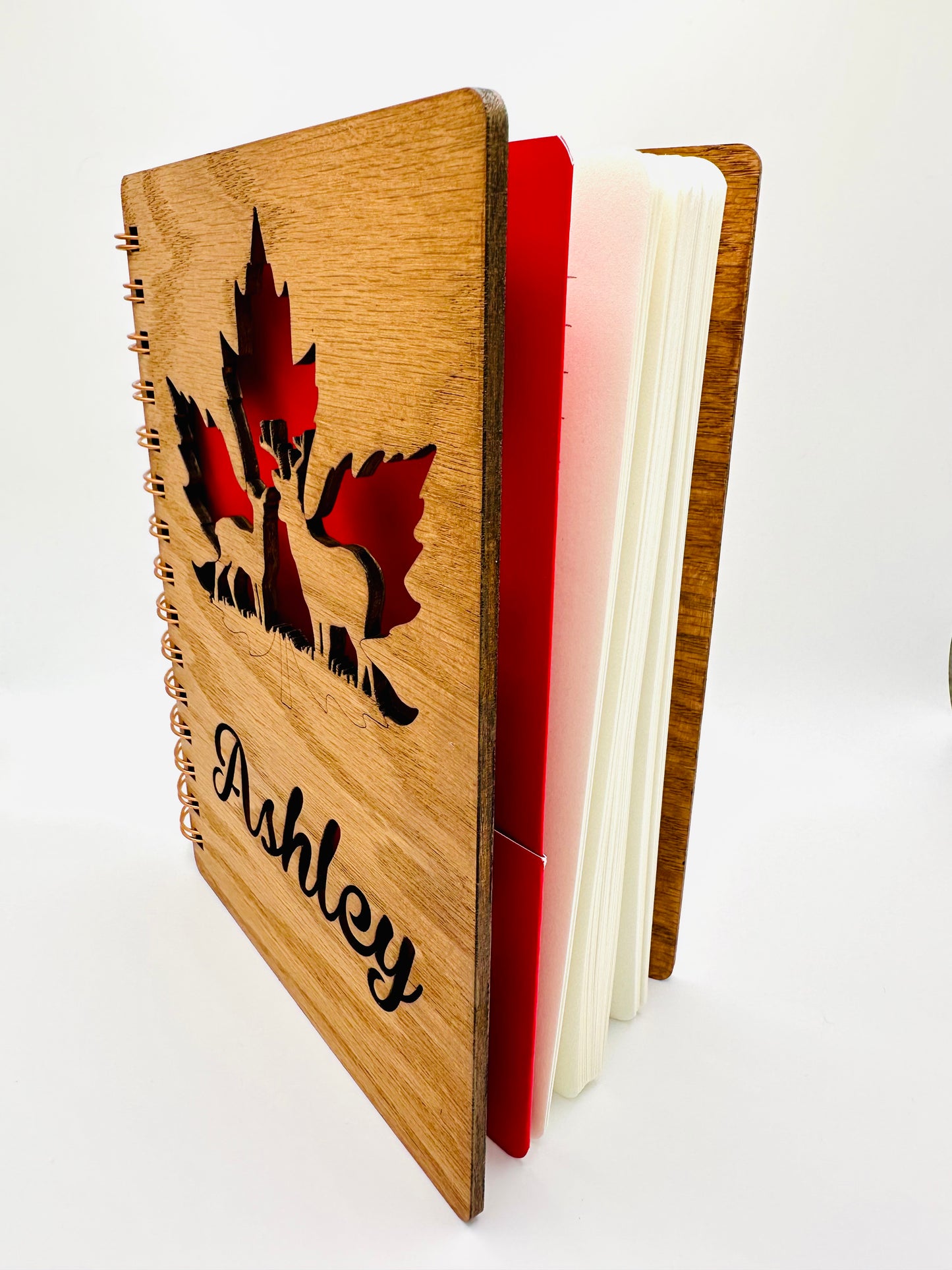 Notebook with customized cover