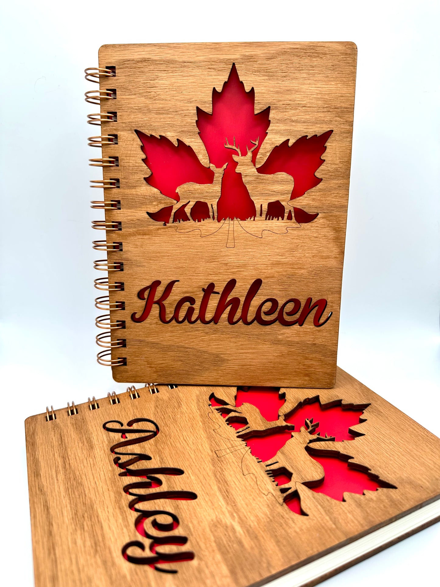 Notebook with customized cover