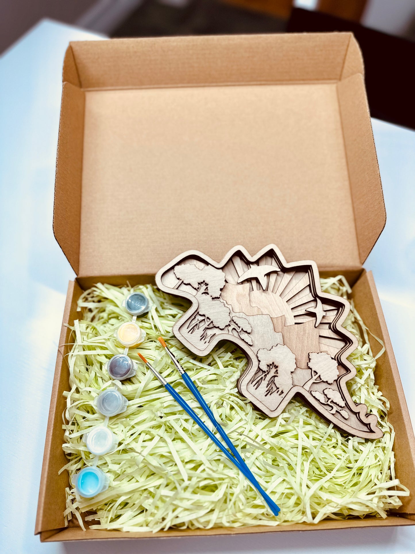 Colouring kit "Stegosaurus"