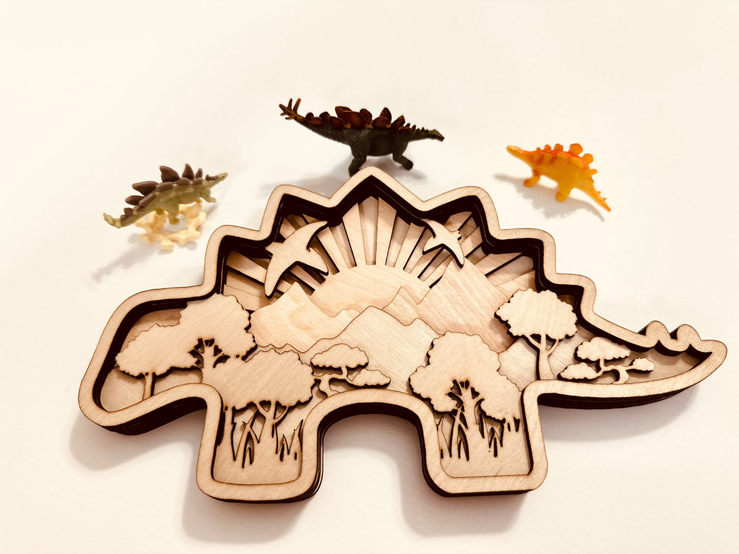 Colouring kit "Stegosaurus"