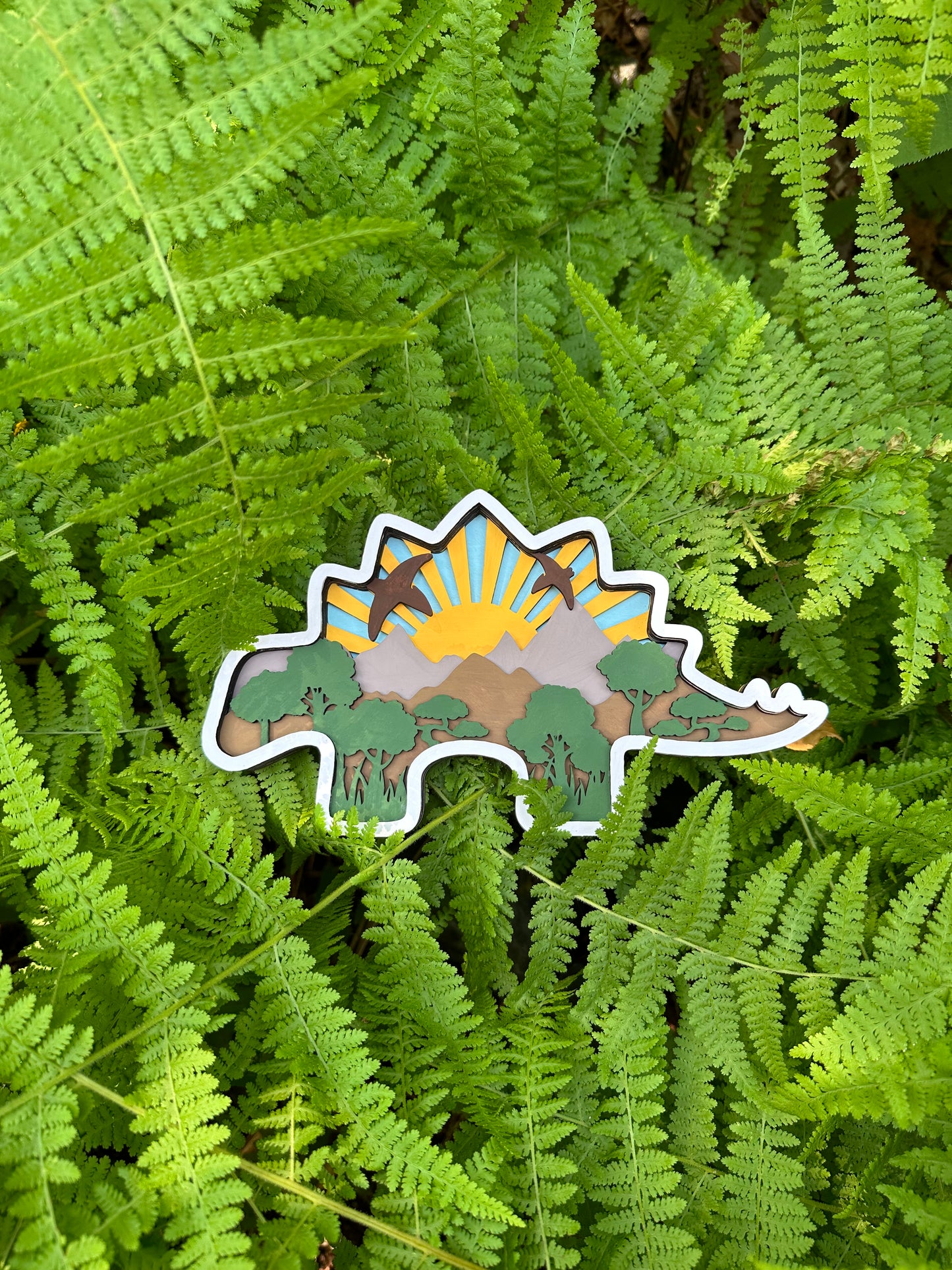 Colouring kit "Stegosaurus"