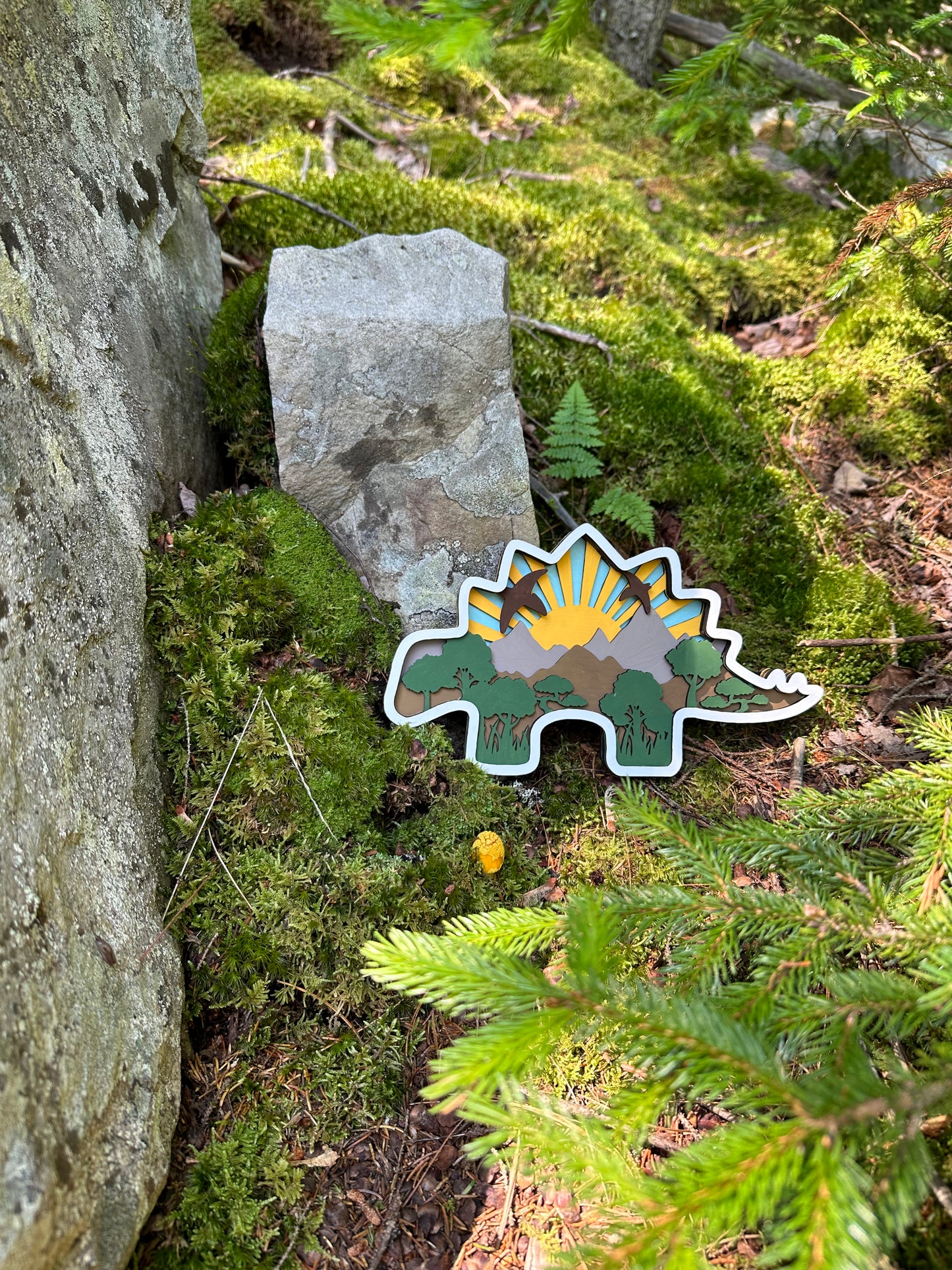 Colouring kit "Stegosaurus"