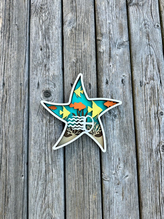 Colouring set "Starfish"