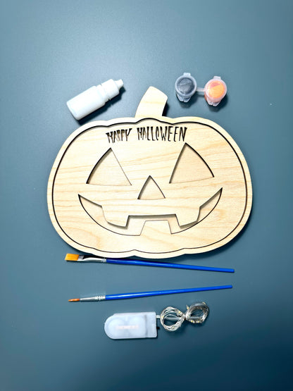 Colouring kit "Glowing Jack-o'-Lantern"