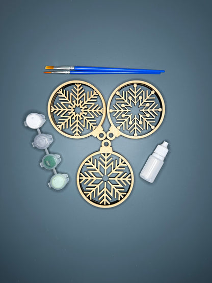 Colouring set "Snowflakes"