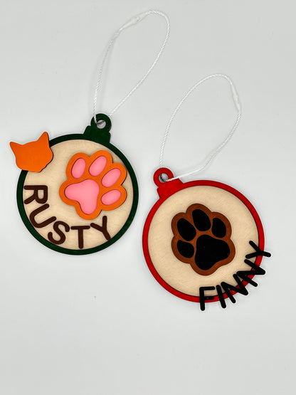 Colouring mini kit "Build your own Pet ornament"
