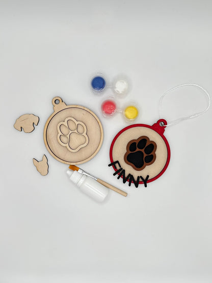 Colouring mini kit "Build your own Pet ornament"
